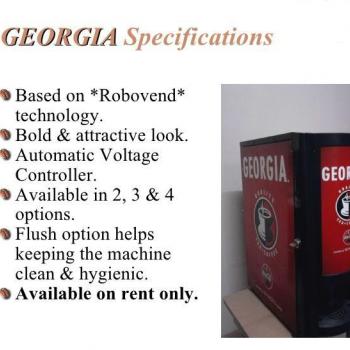 M S Group Georgia Tea Coffee Vending 